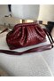 Trending: Knitted Detailed Quilted Messenger / Clutch Bag |   Elegance with Shoulder Straps - 3