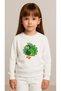 Children's Suit Sweatshirt Peacock Printed Girls Boys Crew Neck3 4-5-6-7-8-9-10-11-12Years