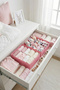 2-Piece Pink Drawer Cabinet Organizer Storage Box Children's and Baby's Room Organizer Set - 6