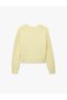 X Sibil Çetinkaya - Long Sleeve Buttoned V-Neck Plush Knit Cardigan - 4