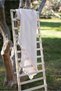 4 Layers 100% Cotton Muslin Baby Blanket (90×110) Muslin Cover Baby Muslin Swaddle Fringed Muslin - 3