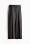 Wool-blend suit trousers
