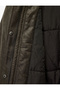 Bonded Leather Coat with Distressed Look and Zippered Pockets - 6