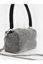 Stone Detailed Strap Handle Shoulder Bag - 6