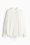 Pintucked blouse