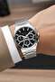 Function Men's Wristwatch Steel Case & Steel Band Silver-Black Zmfer217 - 2