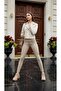 Alin Ngbutika Full Stretch Fabric Bej High Waist Skinny Jean Pants (Recovery) - 2