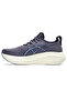 Gel-nimbus 27 men's grey blue running shoes 1011b958-500 - 2