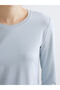 Blue bicycle collar soft touch women's bodysuit - 3