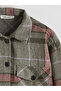 Plaid Oversized Women's Lumberjack Shirt Jacket - 2