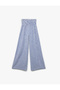 Buy Gipeli Comfortable Fit Wide Leg Striped Pants - 3