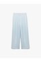 Viscose Fabric with Pocket Pleat Detail Palazzo Pants - 4