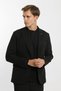 Buttoned Double Pocket Flap Slit Men's Jacket - 5