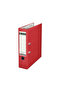180 °   Office Folder, Plastic, Wide, A4 Size, Red