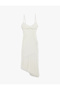 Sweetheart Neckline Strap Tulle Lace Asymmetrical Evening Dress - 3