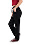 Women's Viscose Fabric 2-Pack Black/Navy Blue Sweatpants (with Plus Size Option) - 3