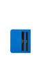 Unisex Genuine Leather Blue Card Holder - 3