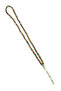 Metal Double Ottoman Tughra Tasseled Tiger's Eye Natural Stone Gift Prayer Beads - 33 Pieces - Sphere Cut - 4
