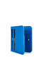Unisex Genuine Leather Blue Card Holder - 2