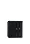 Unisex Genuine Leather Black Caviar Card Holder - 2