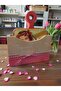 Vintage Nostalgic Wooden Coaster Set - 2
