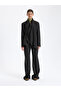 Draped Jacket with Khaki Belt - 6