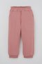 Donino Girls' Tracksuit Set with Floral Knit Pocket Detail and Snap Fasteners, Ages 2-5, Dusty Rose - 3