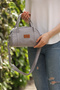 Women's Canvas Fabric Hand and Shoulder Bag - 2