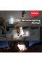 LED Rechargeable Lantern 2pcs Combo CB 2284 33 SMD Front 18+18 Side 6V4500mAh 2Yr - 8