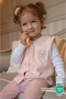 Baby/Child 2-Piece Vest 100% Cotton with Embroidery Detail - 4