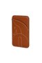 Phone Back Tan Leather Magsafe Card Holder Wallet Dk320 - 3