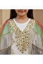 Girls Traditional Jalabiya with Embroidery - 2