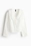 Peter Pan-collared blouse - 6
