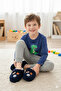 شباشب منزلية للأولاد مبطنة بالقطيفة الناعمة وصامتة - 2