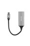 S-Link Sw-U336 Gray Metal Type-C to Rj45 10/100/1000Mbps Gigabit Adapter - 2