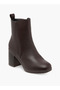 Women Block Heel Ankle Boots
