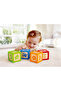 - Educational Grip-n-Stack Silicone & 4 pcs Wood Blocks - 2