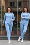 Women's Sportswear Set, Tracksuit Set, Sweatshirt Set, Comfortable Wear, Casual Combination - 2