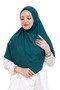 One Piece Ready-To-Wear Headscarf Turban Shawl – Easy-To-Wear Long Shawl Viscose - 3