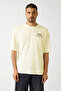 Eldrin Men's Beige Active Modal Blend Oversized Fit T-Shirt Z5Bi01Jr06K-G9D0