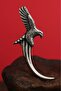 Non-Tarnishing 316L Steel Unisex Model Flying Eagle Necklace