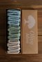 6-Piece Stitch-Free Bamboo Organic Newborn Baby Socks Blue-Beige-Green