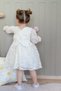 Baby Girl Long Sleeve Bow Detail Birthday Party Wedding Special Occasion Formal Girl Dress - 7