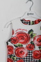 Girl's Floral Patterned Black Stylish Blouse-New Product - 3