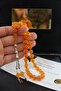 Special Lettered Fire Amber Prayer Beads – Premium Special Boxed Gift Set - Certified Amber - 2