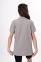 Unisex Polo Neck Buttoned Long Short T-Shirt - 3