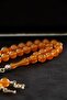 Special Lettered Fire Amber Prayer Beads – Premium Special Boxed Gift Set - Certified Amber - 6