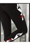 Women's Silhouette Printed Sports Tights - 3