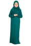 Girls' Prayer Dress – Soft Viscose Clothing Abaya & Hijab + Bag Set - 3