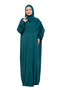 One Piece Prayer Dress Set, Viscose Soft Hijab Abaya, Comfortable Ready-To-Wear Shawl Headscarf Suit - 3